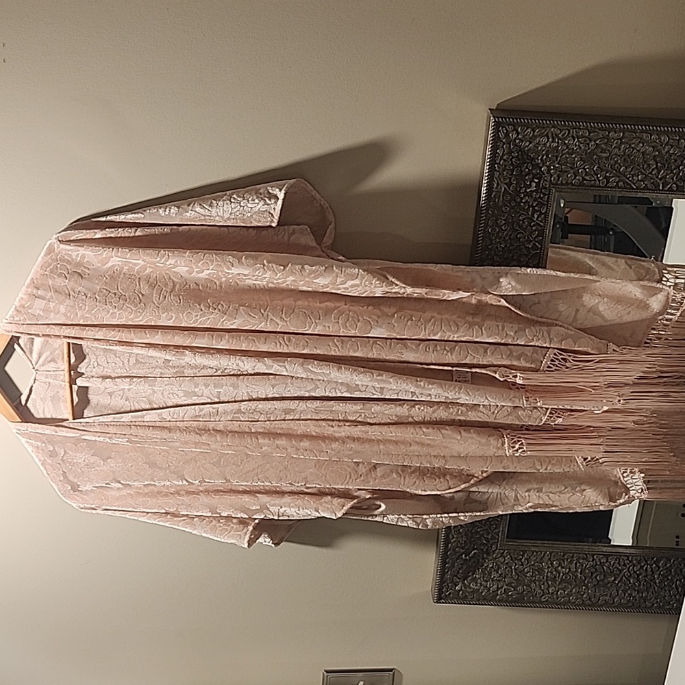 Velvet poncho/ cover up